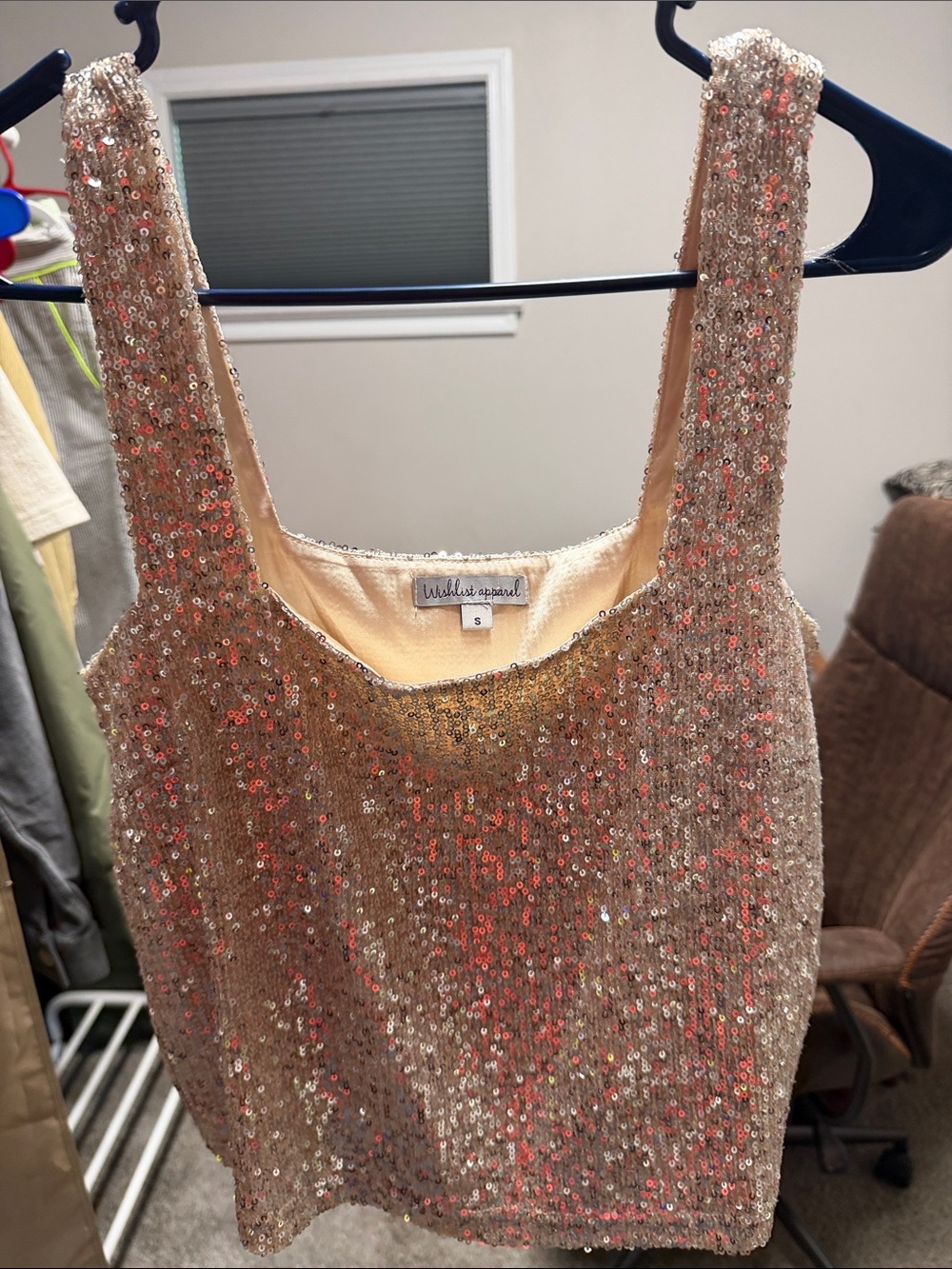 Knit Midi Skirt in Cream - Picture 2 of 3